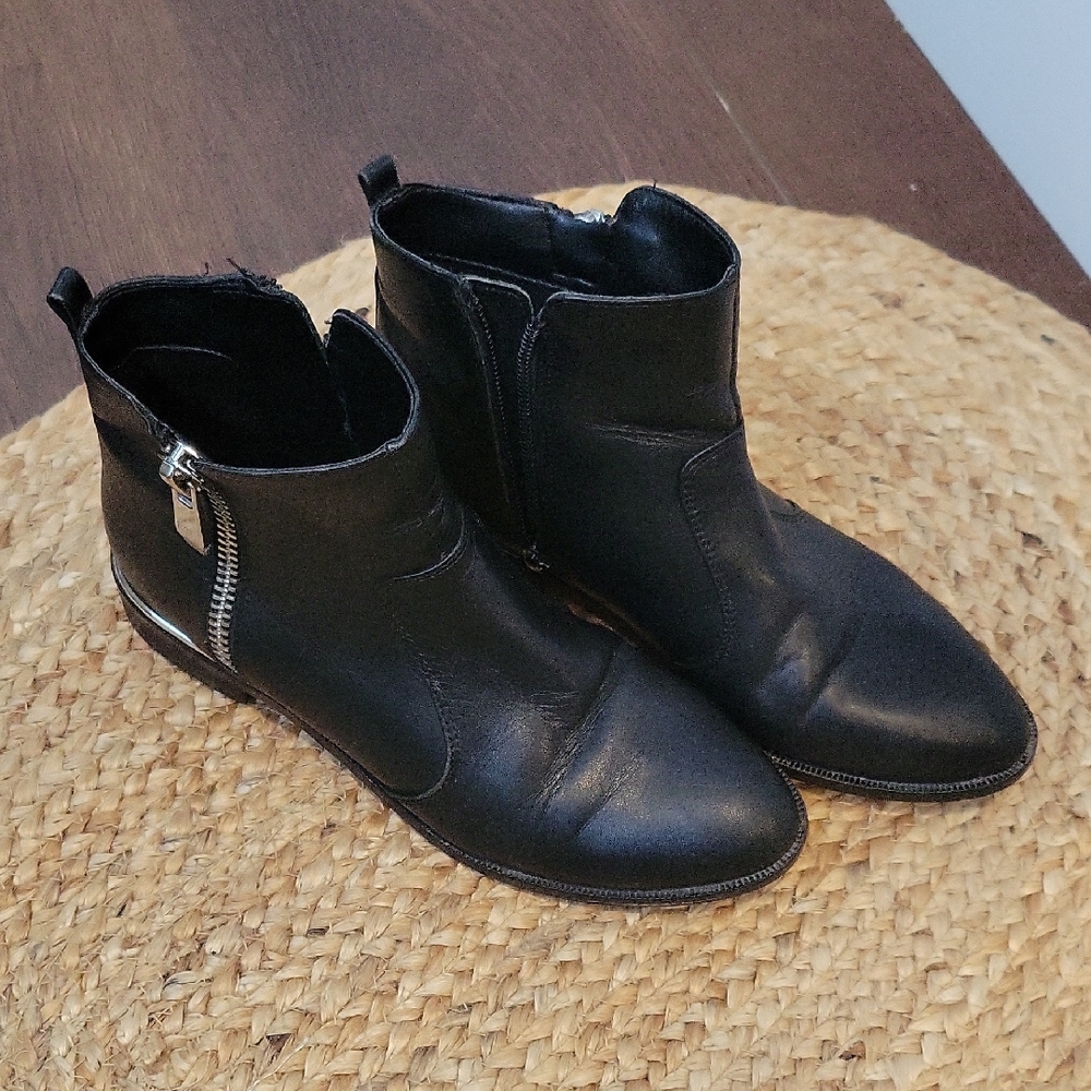 Marc Fisher Black Ankle Boots